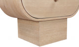 Harlow Nightstand in Natural from Meridian - Luna Furniture