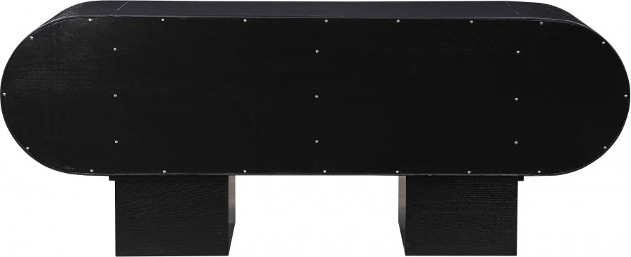 Harlow Sideboard / Buffet Black from Meridian - Luna Furniture