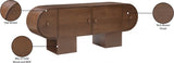 Harlow Sideboard / Buffet Brown from Meridian - Luna Furniture