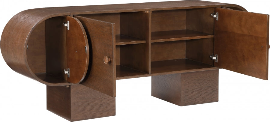 Harlow Sideboard / Buffet Brown from Meridian - Luna Furniture