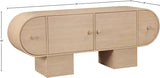 Harlow Sideboard / Buffet Natural from Meridian - Luna Furniture