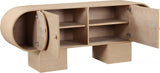 Harlow Sideboard / Buffet Natural from Meridian - Luna Furniture