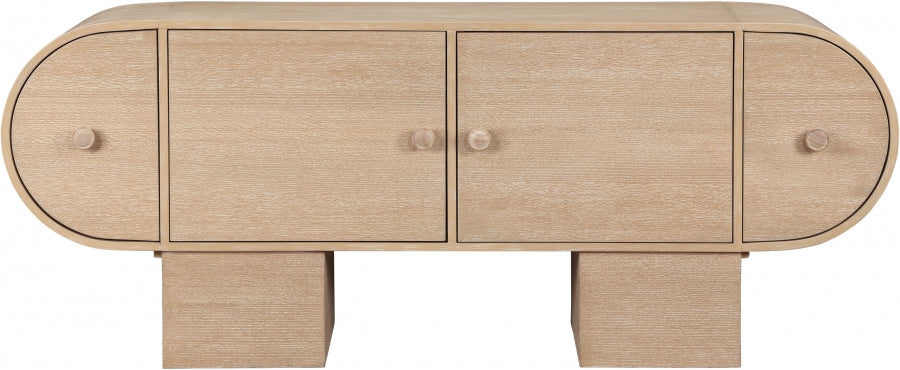 Harlow Sideboard / Buffet Natural from Meridian - Luna Furniture