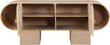 Harlow Sideboard / Buffet Natural from Meridian - Luna Furniture