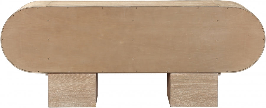 Harlow Sideboard / Buffet Natural from Meridian - Luna Furniture