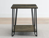 Harper End Table with SIntered Stone Inlay from Steve Silver - Luna Furniture