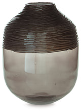 Harpwick Metallic Gray Vase from Ashley - Luna Furniture