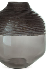 Harpwick Metallic Gray Vase from Ashley - Luna Furniture