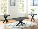 Harris 3-Piece Set(Cocktail & 2 End Tables) from Steve Silver - Luna Furniture