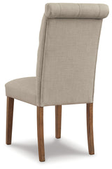 Harvina 2-Piece Dining Room Chair in Beige - PKG010473