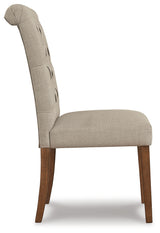 Harvina 2-Piece Dining Room Chair in Beige - PKG010473