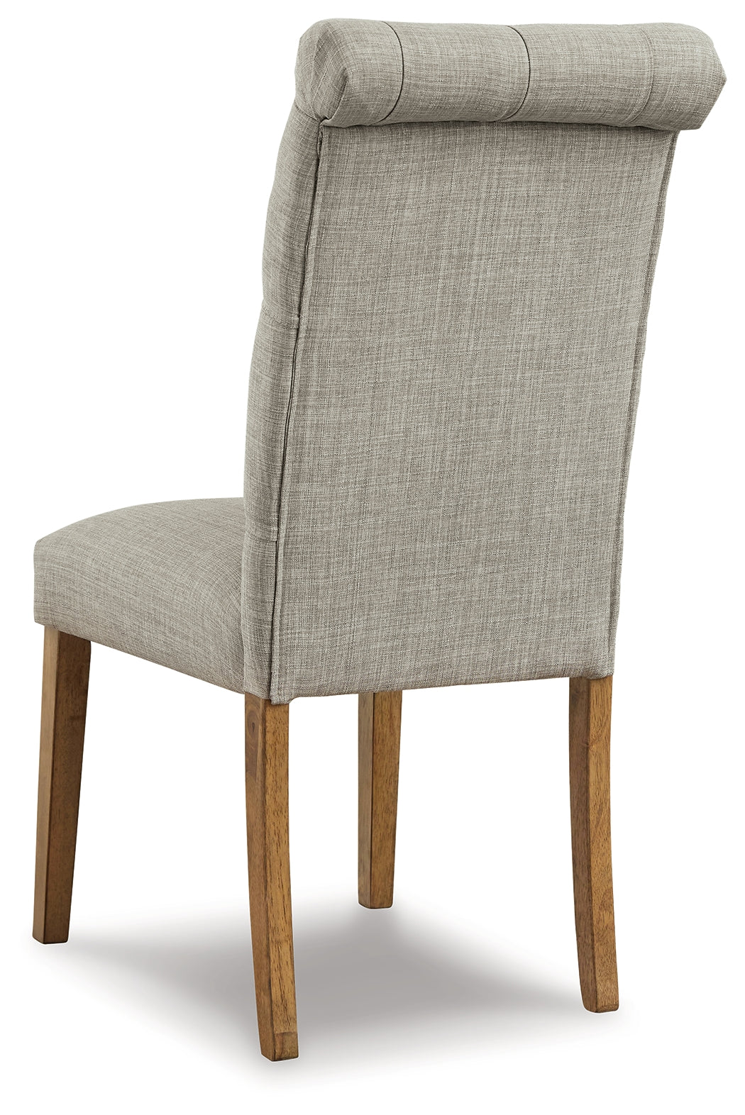 Harvina 2-Piece Dining Room Chair in Light Gray - PKG010472