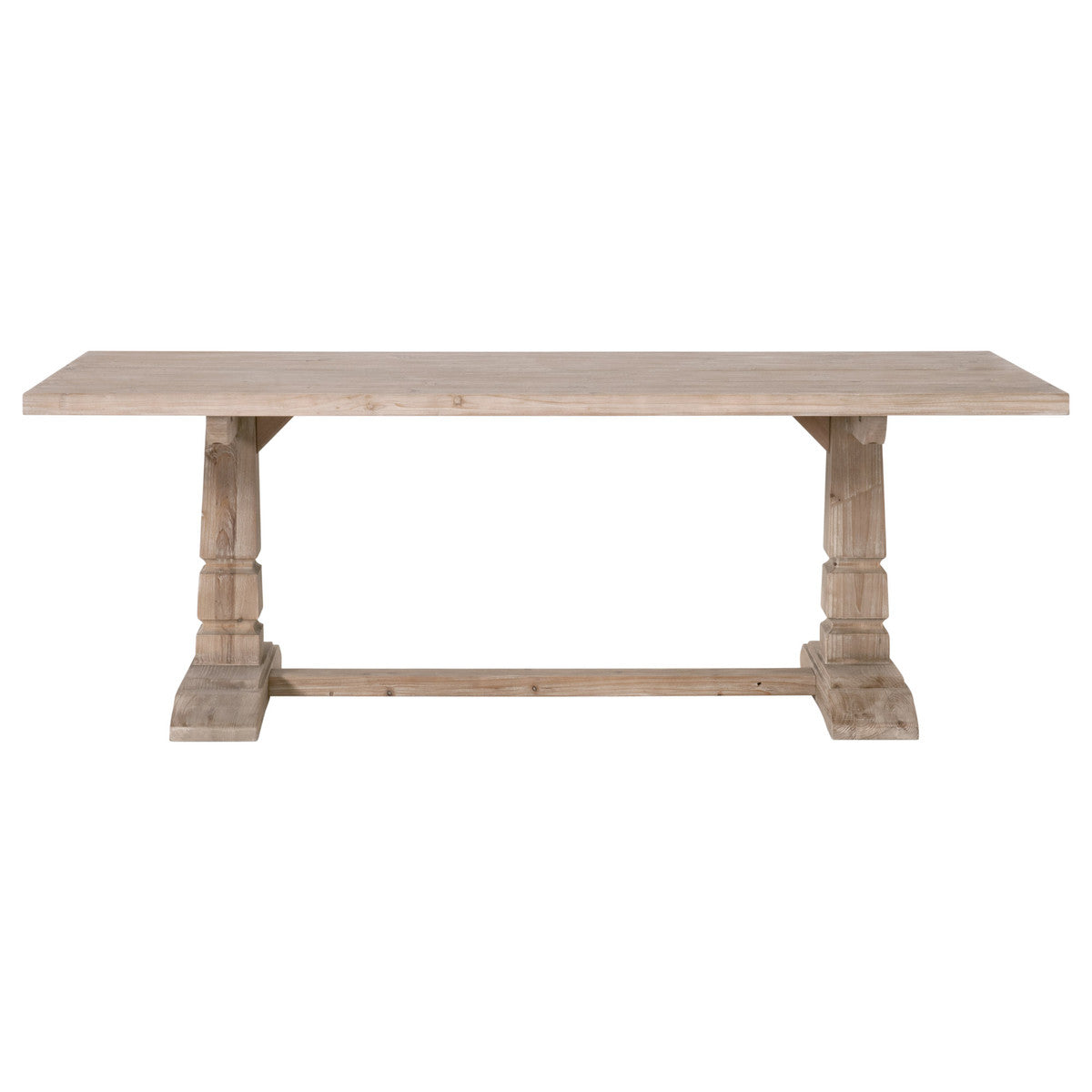 Hayes Extension Dining Table in Smoke Gray Pine - 8013.SGRY-PNE
