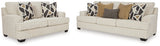 Heartcort Sofa and Loveseat in Quartz - PKG019288