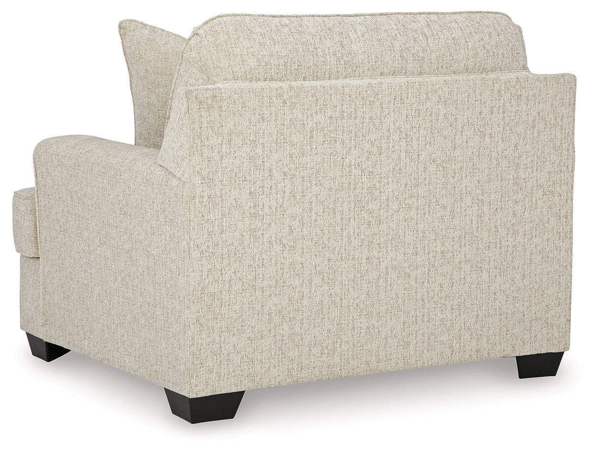 Heartcort Sofa, Loveseat, Chair and Ottoman in Quartz - PKG019289