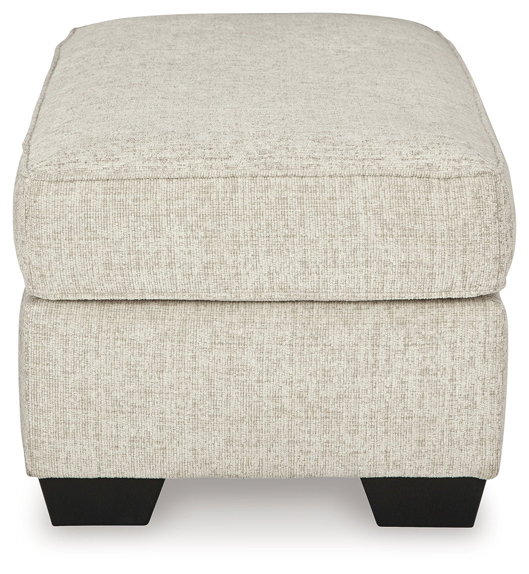 Heartcort Sofa, Loveseat, Chair and Ottoman in Quartz - PKG019289