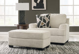 Heartcort Sofa, Loveseat, Chair and Ottoman in Quartz - PKG019289