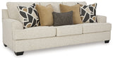 Heartcort Sofa, Loveseat, Chair and Ottoman in Quartz - PKG019289