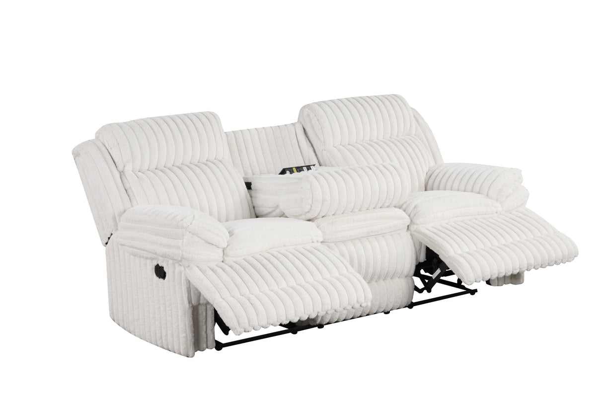 Heaven Beige 3-Piece Reclining Living Room Set from Happy Homes - Luna Furniture