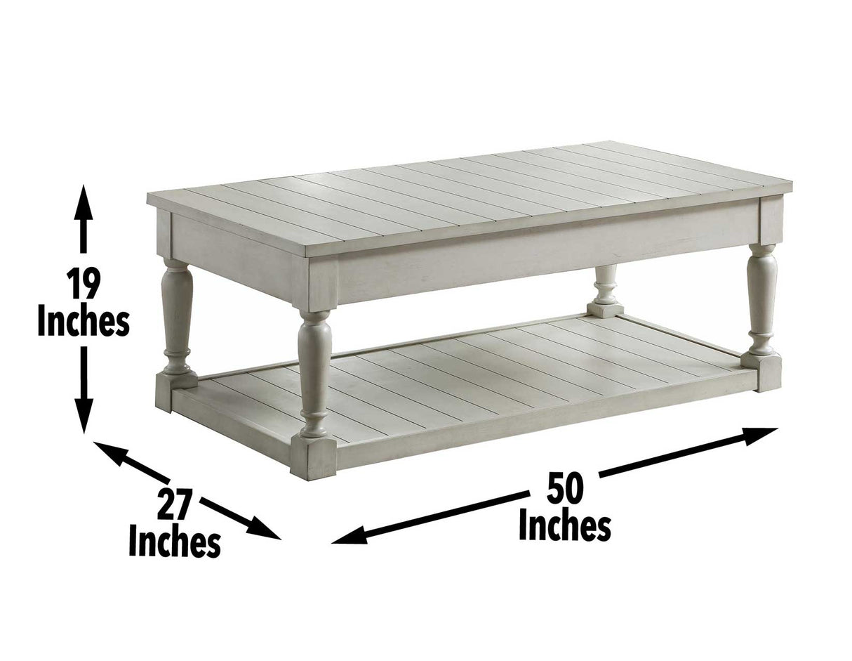 Hemingway 3-Piece Cocktail Table Set(Lift-Top Cocktail & Two End Tables) - SET | HM100C | HM100E(2)