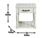 Hemingway End Table - HM100E