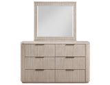 Henry Reeded King 4-Piece Bedroom Set, Tan Finish from Steve Silver - Luna Furniture