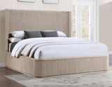 Henry Reeded King 4-Piece Bedroom Set, Tan Finish from Steve Silver - Luna Furniture