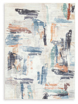 Hessland Multi Washable Large Rug from Ashley - Luna Furniture