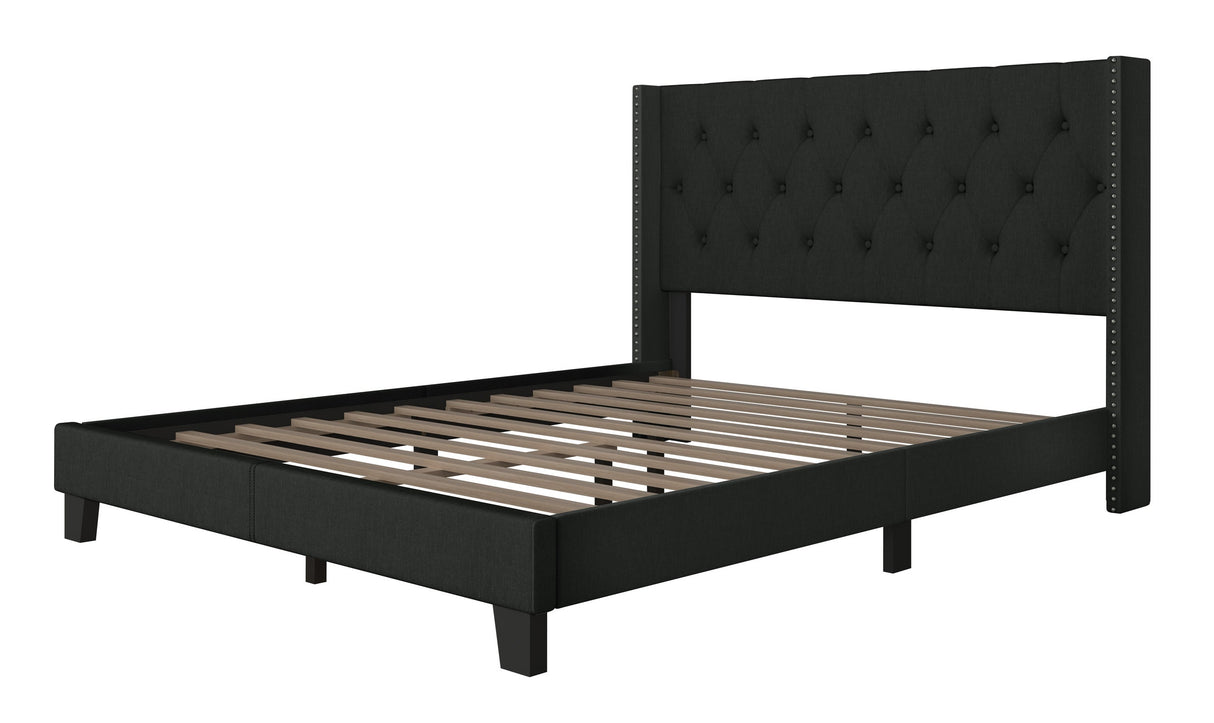 Serenity Charcoal King Platform Bed from Happy Homes - Luna Furniture