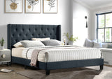 Serenity Charcoal Queen Platform Bed from Happy Homes - Luna Furniture