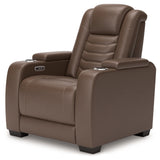 High Impact Tobacco Power Recliner - U1060113