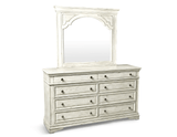 Highland Park Cathedral White Dresser from Steve Silver - Luna Furniture