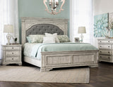 Highland Park King Bed, Cathedral White - SET | HP900KHBW | HP900KFBW | HP900SRW