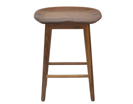 Hilton 24″ Backless Counter Stool, Natural from Steve Silver - Luna Furniture