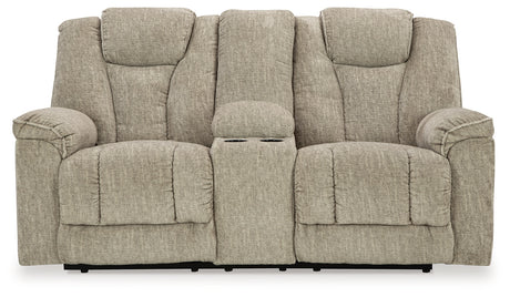 Hindmarsh Sofa, Loveseat and Recliner in Stone - PKG015837