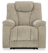 Hindmarsh Sofa, Loveseat and Recliner in Stone - PKG015837