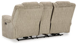 Hindmarsh Sofa, Loveseat and Recliner in Stone - PKG015837