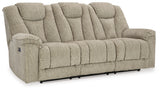 Hindmarsh Sofa, Loveseat and Recliner in Stone - PKG015837