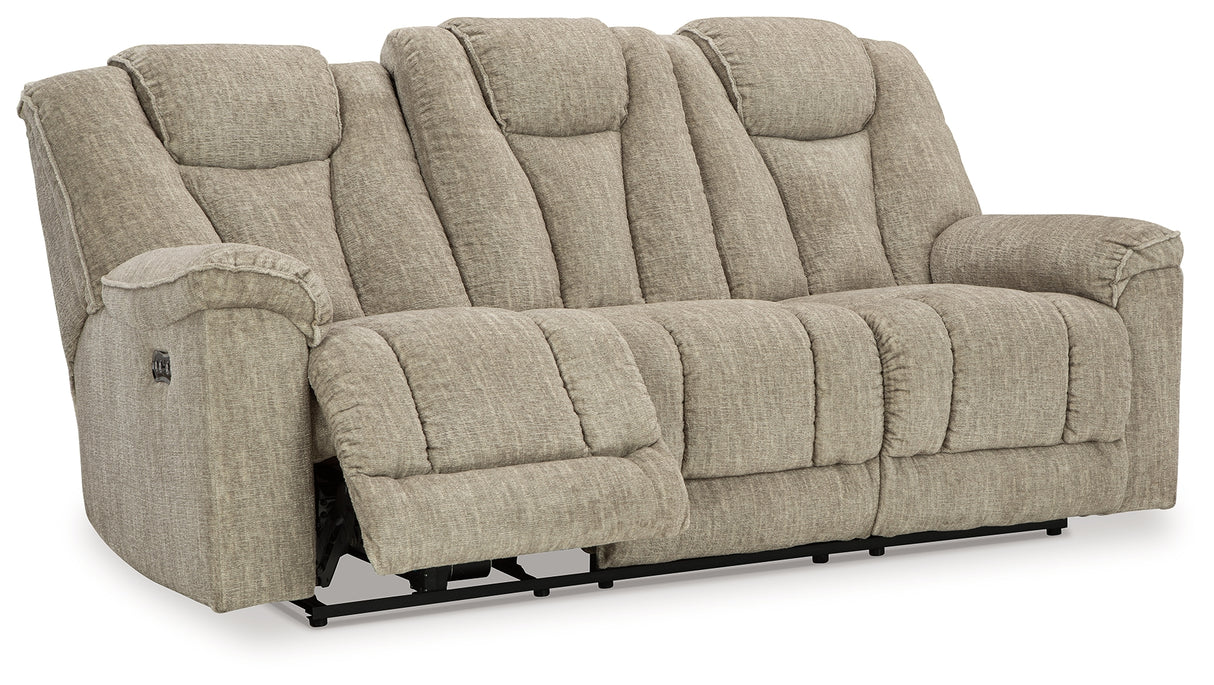 Hindmarsh Sofa, Loveseat and Recliner in Stone - PKG015837