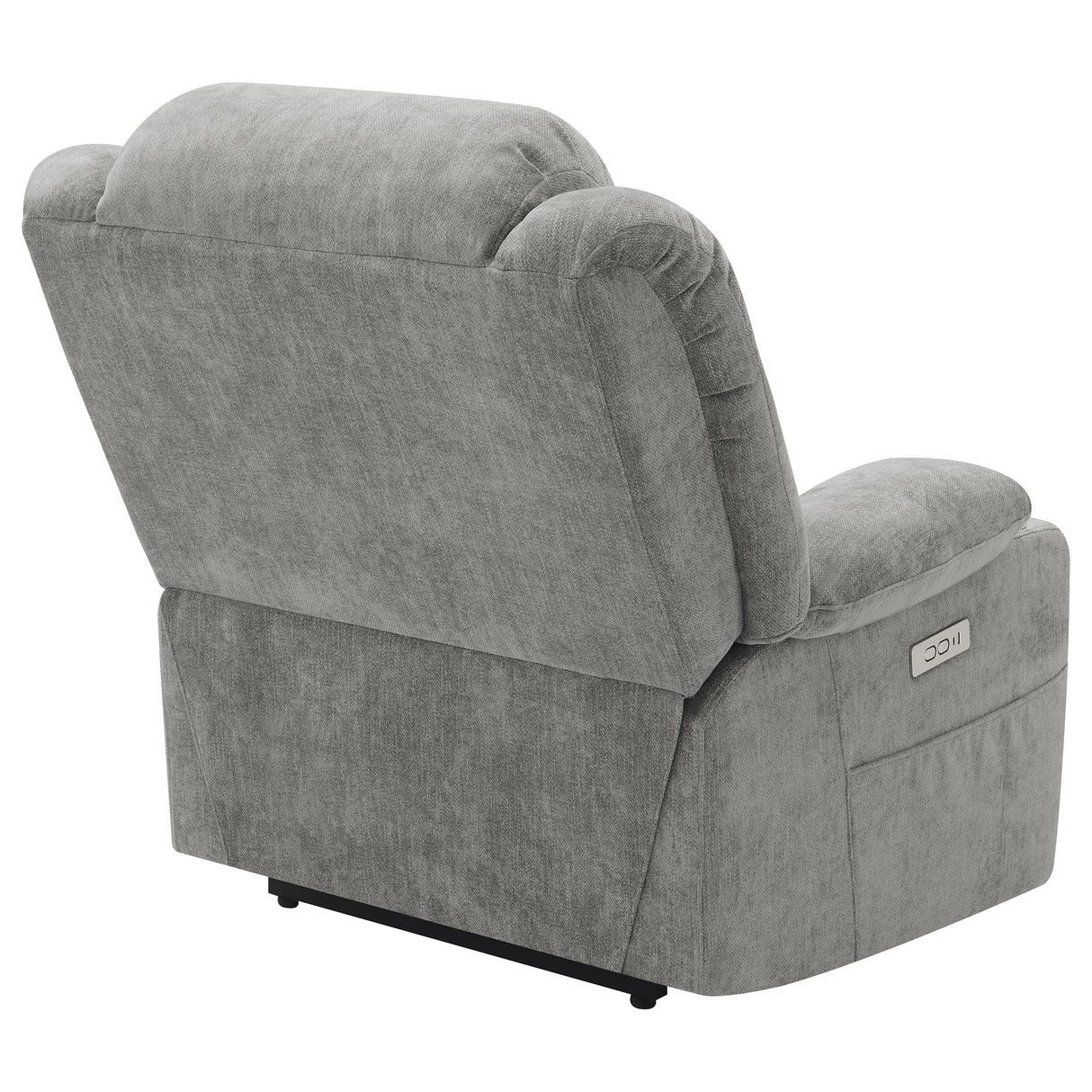 Houston Upholstered Power Lift Recliner Chair Grey - 602284P