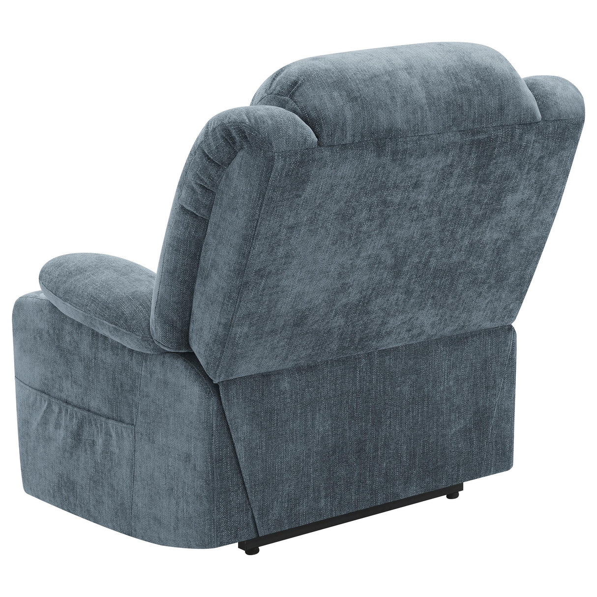 Houston Upholstered Power Lift Recliner Chair Slate Blue - 602294P