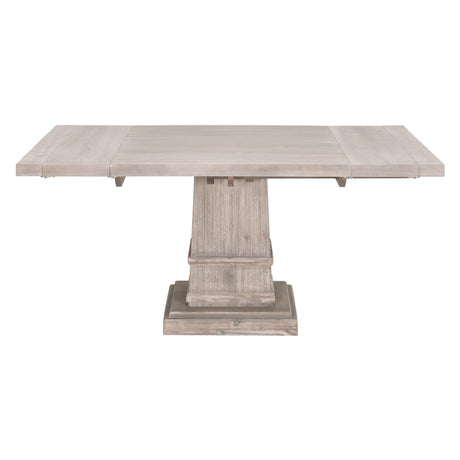 Hudson 44" Square Extension Dining Table in Natural Gray Acacia - 6031.NG
