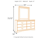 Huey Vineyard Full Sleigh Bed with Mirrored Dresser and 2 Nightstands in Black - PKG000005