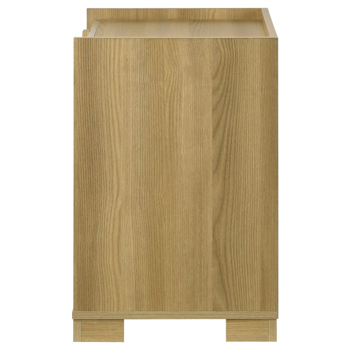 Hyland 2-drawer Nightstand Bedside Table Natural from Coaster - Luna Furniture