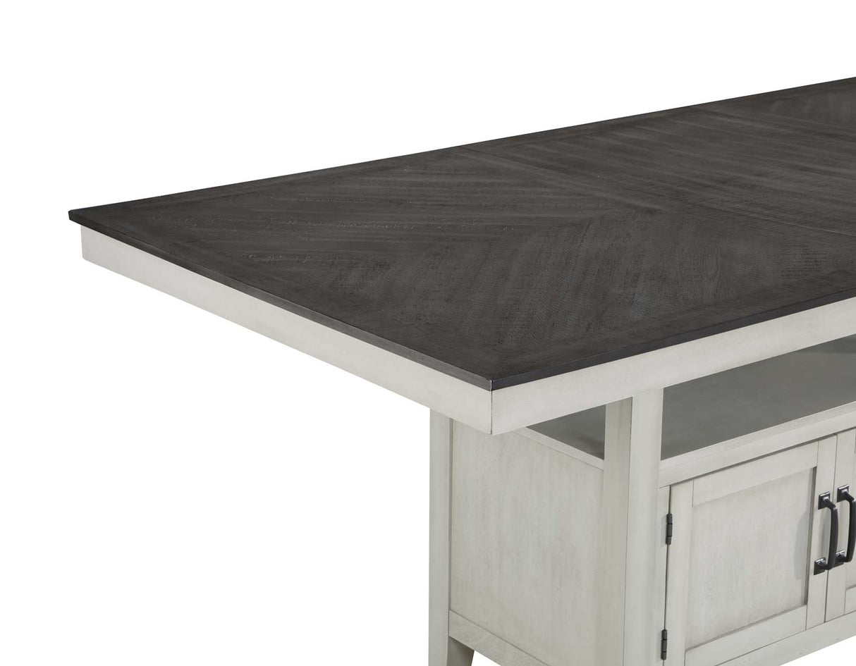 Hyland 80-inch Counter Table w/20-inch Leaf from Steve Silver - Luna Furniture