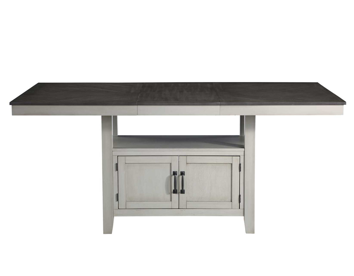 Hyland 80-inch Counter Table w/20-inch Leaf from Steve Silver - Luna Furniture