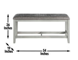 Hyland Counter Bench from Steve Silver - Luna Furniture