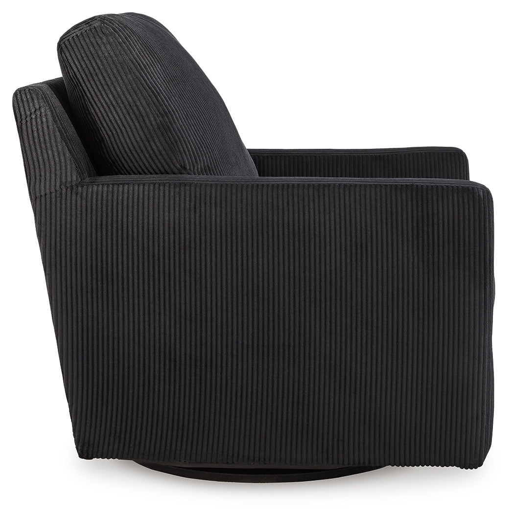 Icaman Onyx Swivel Chair - A3000726