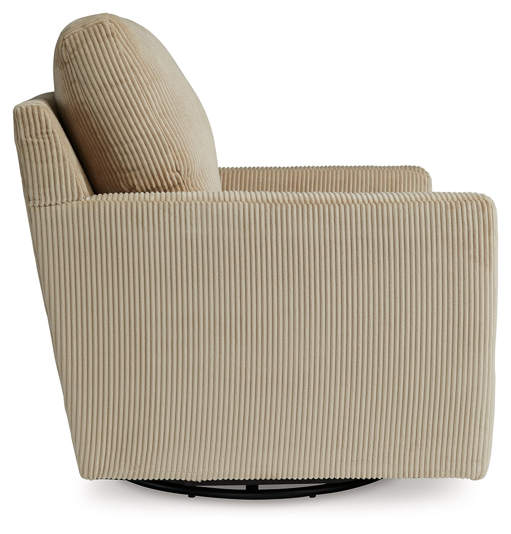 Icaman Sand Swivel Chair - A3000728