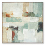 Ikemans Green/Tan/Rust Wall Art from Ashley - Luna Furniture